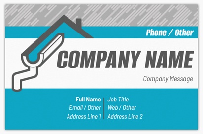 Design Preview for Design Gallery: Roofing Standard Business Cards, Standard (85 x 55 mm)