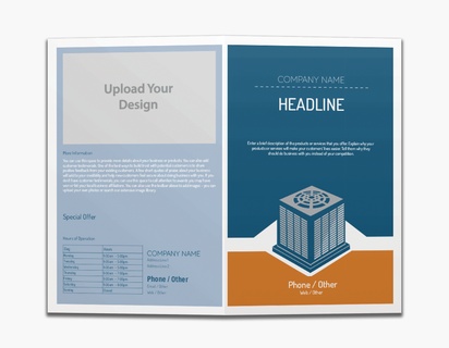 Design Preview for Design Gallery: Handyman Custom Brochures, 8.5" x 11" Bi-fold