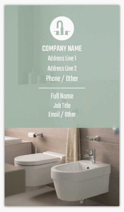 Design Preview for Design Gallery: Kitchen & Bathroom Standard Visiting Cards