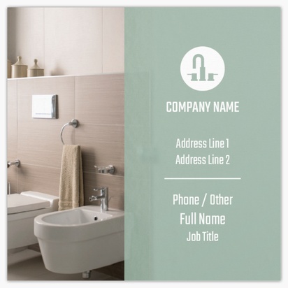 Design Preview for Design Gallery: Kitchen & Bathroom Remodelling Ultra-Thick Business Cards, Square (65 x 65 mm)