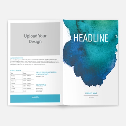 Design Preview for Design Gallery: Retail & Sales Brochures, A5 Bi-fold