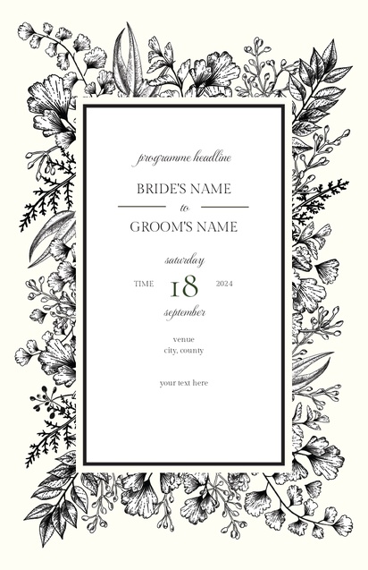 Design Preview for Party Invitation Designs and Templates, 15.2 x 22.9 cm