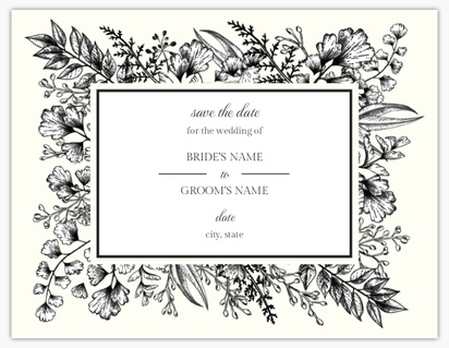 A svatební oznámení 結婚式の招待状 white gray design for Purpose