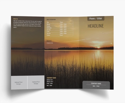 Design Preview for Templates for Travel & Accommodation Brochures , Tri-fold DL