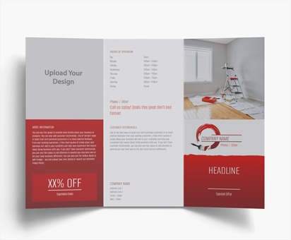 Design Preview for Design Gallery: Construction, Repair & Improvement Folded Leaflets, Tri-fold DL (99 x 210 mm)