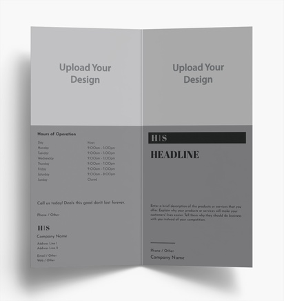 Design Preview for Design Gallery: Business Services Brochures, Bi-fold DL