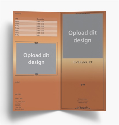 Forhåndsvisning af design for Designgalleri: Elegante Brochurer, Midterfals DL (99 x 210 mm)