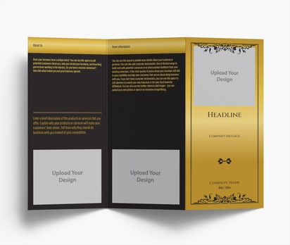 Design Preview for Design Gallery: Antiques Folded Leaflets, Z-fold DL (99 x 210 mm)