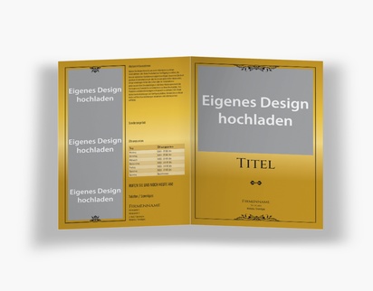 Designvorschau für Designgalerie: Falzflyer Kunst & Unterhaltung, Einbruchfalz A5 (148 x 210 mm)