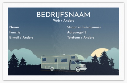 Voorvertoning ontwerp voor Ontwerpgalerij: Reizen en accommodatie Glossy visitekaartjes
