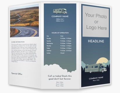 Design Preview for Design Gallery: Tours & Sightseeing Custom Brochures, 8.5" x 11" Tri-fold
