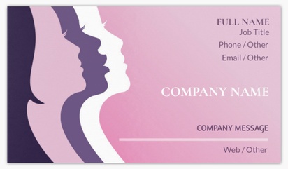 Design Preview for Design Gallery: Campaigning & Fundraising Glossy Business Cards, Standard (3.5" x 2")