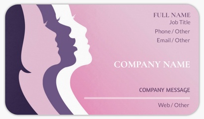Design Preview for Design Gallery: Interest Groups Rounded Corner Business Cards, Standard (3.5" x 2")