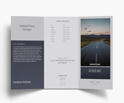 Design Preview for Design Gallery: Automotive & Transportation Brochures, Tri-fold DL