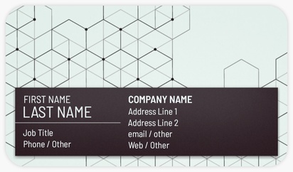 Design Preview for Design Gallery: Computer & Software Sales Rounded Corner Business Cards, Standard (3.5" x 2")