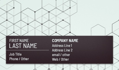Design Preview for Design Gallery: Technology Glossy Business Cards, Standard (3.5" x 2")