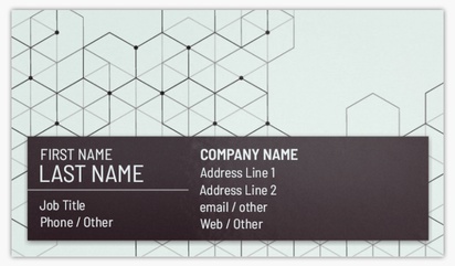 Design Preview for Journalism & Media Glossy Business Cards Templates, Standard (3.5" x 2")