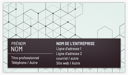 Aperçu du graphisme pour Galerie de modèles : Cartes d'affaires sur papier mat recyclé, Technologie, Standard (3.5 x 2 po)