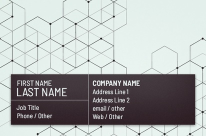 Design Preview for Design Gallery: Database Architecture & Data Management Natural Uncoated Business Cards