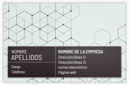 Vista previa del diseño de Galería de diseños de tarjetas de visita extragruesas para internet, Standard (85 x 55 mm)