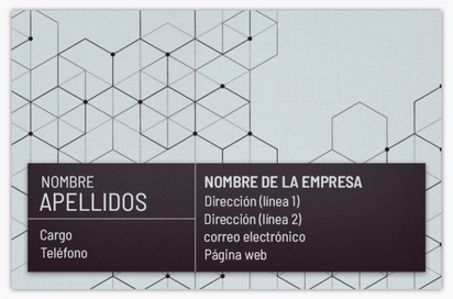 Vista previa del diseño de Galería de diseños de tarjetas con acabado lino para sistemas de gestión de la información