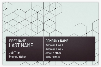 Design Preview for Design Gallery: Finance & Insurance Standard Business Cards, Standard (85 x 55 mm)