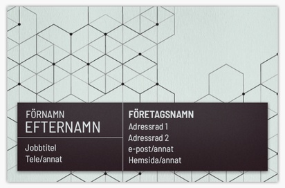 Förhandsgranskning av design för Designgalleri: PR Visitkort med obestruket naturligt papper
