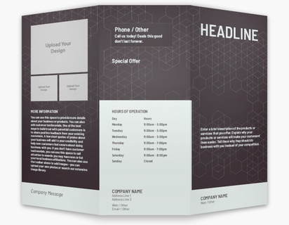 Design Preview for Design Gallery: Legal Custom Brochures, 8.5" x 11" Tri-fold