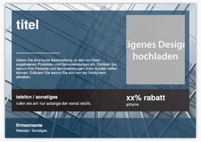 Designvorschau für Designgalerie: Flyer und Falzflyer Immobilien,  Ohne Falz A5 (148 x 210 mm)