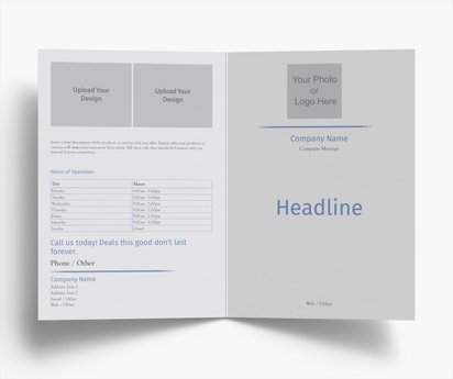 Design Preview for Design Gallery: Conservative Brochures, Bi-fold A5