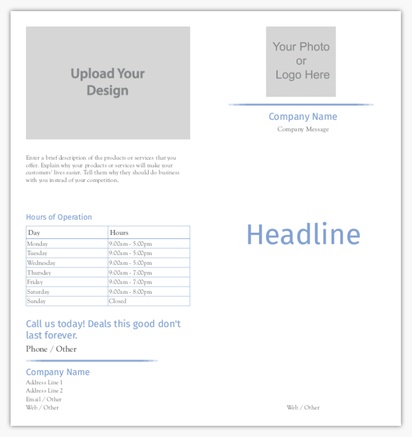 Design Preview for Design Gallery: Conservative Brochures, Bi-fold DL