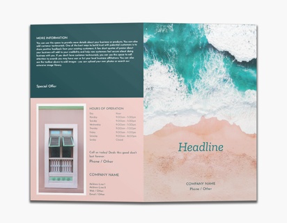 Design Preview for Design Gallery: Travel Agencies Custom Brochures, 8.5" x 11" Bi-fold