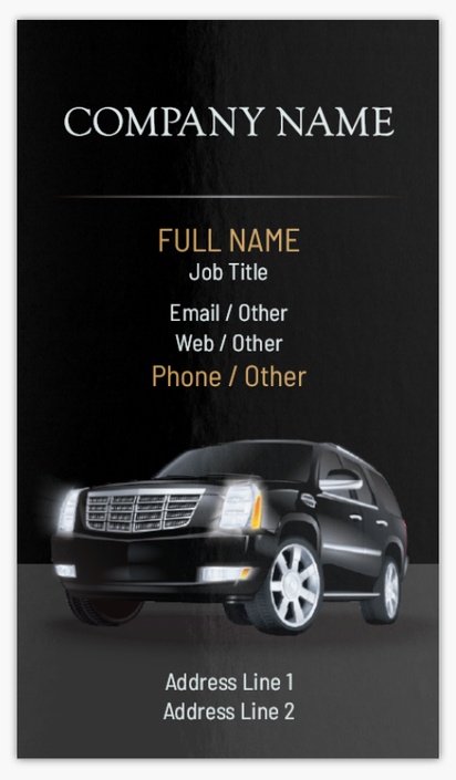 Design Preview for Design Gallery: Auto Rental Glossy Business Cards, Standard (3.5" x 2")