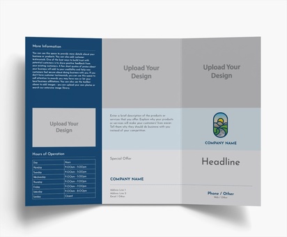 Design Preview for Design Gallery: Guidance & Counseling Folded Leaflets, Tri-fold DL (99 x 210 mm)