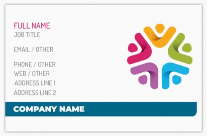 Design Preview for Design Gallery: Education & Child Care Recycled Matte Business Cards, Standard (85 x 55 mm)