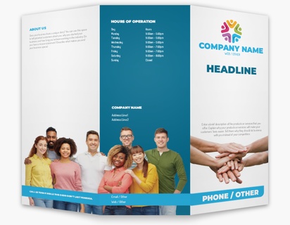 Design Preview for Marketing & Communications Custom Brochures Templates, 8.5" x 11" Tri-fold