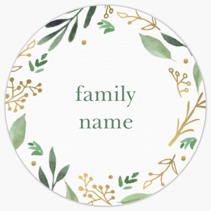 A greenery christmas cream gray design for Floral