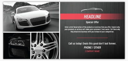 Design Preview for Design Gallery: Automotive & Transportation Flyers and Pamphlets,  No fold DL