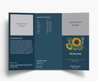 Design Preview for Design Gallery: Primary Schools Folded Leaflets, Tri-fold DL (99 x 210 mm)