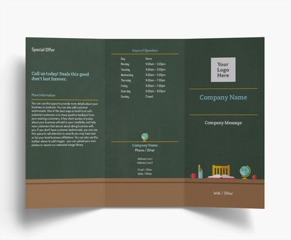 Design Preview for Design Gallery: Guidance and Counselling Folded Leaflets, Tri-fold DL (99 x 210 mm)