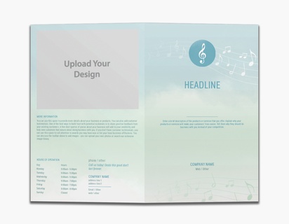 Design Preview for Design Gallery: Tutoring & Training Custom Brochures, 8.5" x 11" Bi-fold