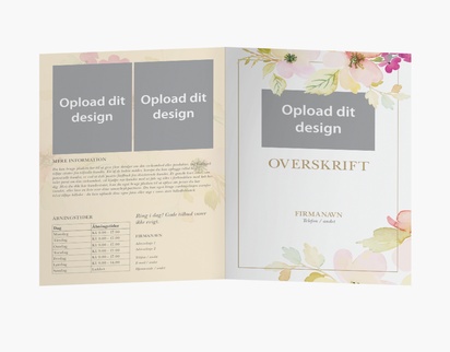 Forhåndsvisning af design for Designgalleri: Brochurer, Midterfals A4 (210 x 297 mm)