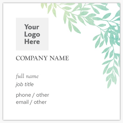 Design Preview for Design Gallery: entertainment Standard Business Cards, Square (65 x 65 mm)