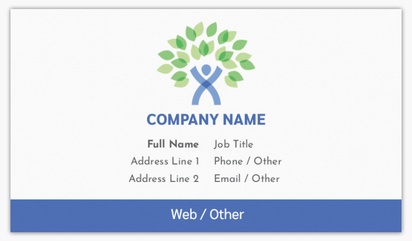 Design Preview for Design Gallery: Business Services Matte Visiting Cards, Standard (89 x 51 mm)