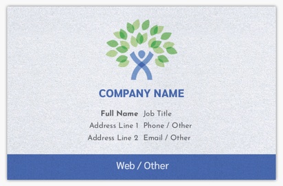Design Preview for Design Gallery: Foster Services & Adoption Pearl Business Cards