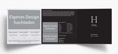 Designvorschau für Designgalerie: Falzflyer, Wickelfalz Quadratisch (148 x 148 mm)