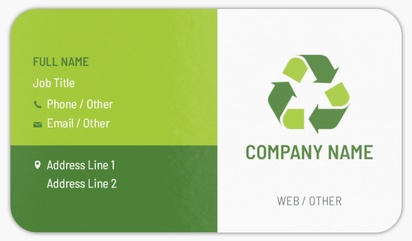 Design Preview for Cleaning Services Rounded Corner Business Cards Templates, Standard (3.5" x 2")