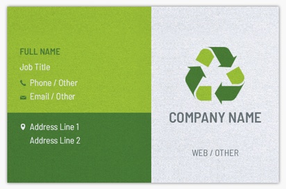 Design Preview for Design Gallery: Health & Wellness Pearl Business Cards