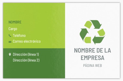 Vista previa del diseño de Galería de diseños de tarjetas de visita con acabado brillante para energía y medio ambiente