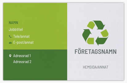 Förhandsgranskning av design för Designgalleri: Tillverkning och distribution Visitkort med linneyta
